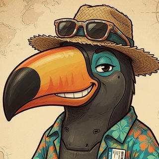 Tiki the toucan